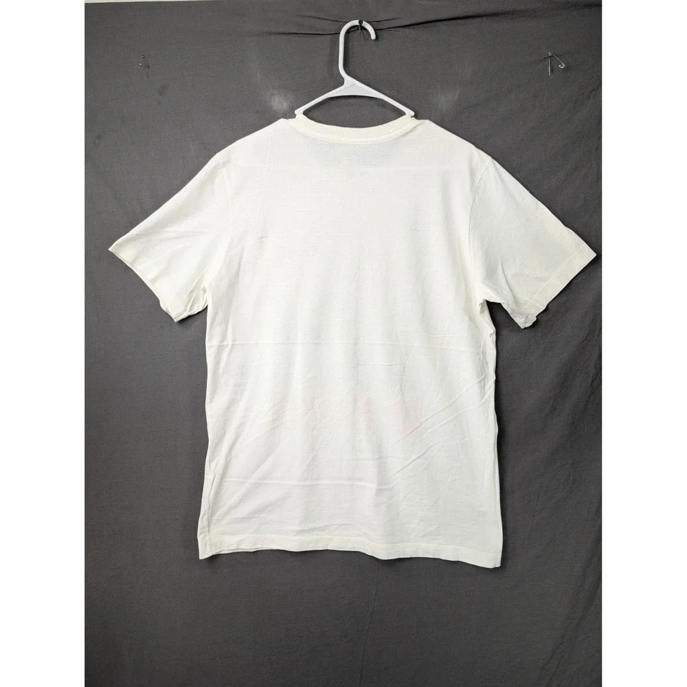 Nike Air Jordan Mens White Graphic T Shirt 30.1 PPG 6.2 RPG Size M 6648